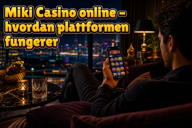 Miki Casino online - hvordan plattformen fungerer
